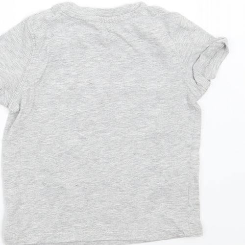 PEP&CO Baby Grey   Basic T-Shirt Size 18-24 Months  - future england captain