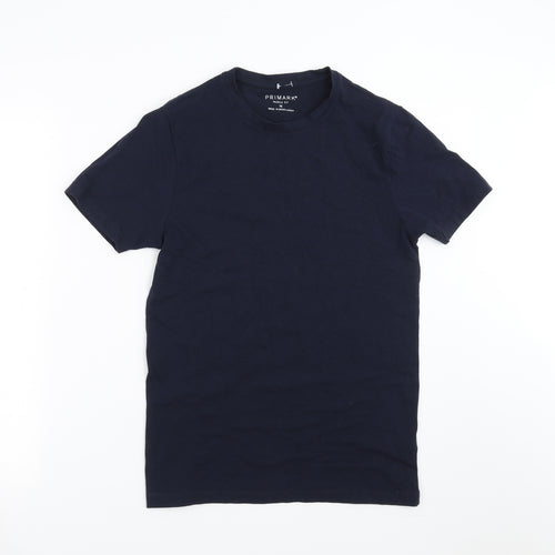 Primark Mens Blue    T-Shirt Size M  - muscle fit