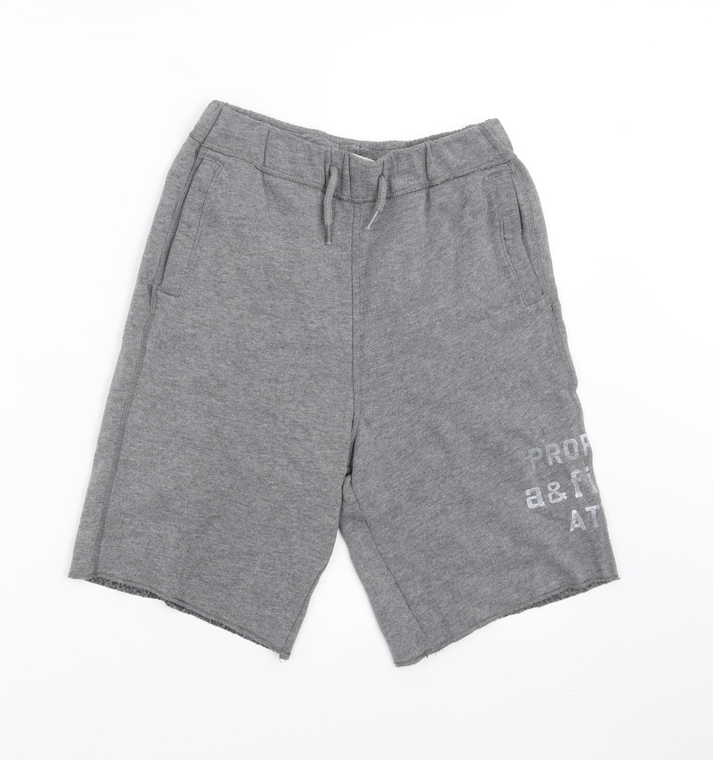 Abercrombie Boys Grey   Sweat Shorts Size 12 Years