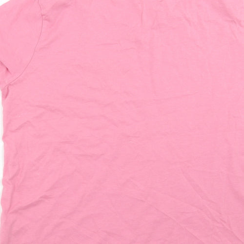NEXT Womens Pink Solid  Top Pyjama Top Size L
