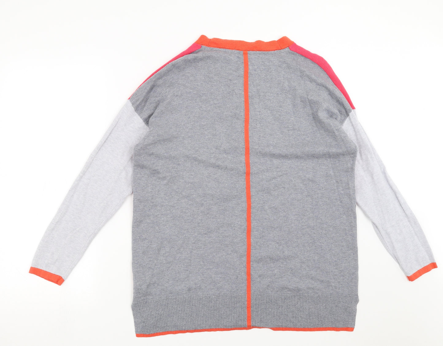 White Stuff Womens Pink  Knit Pullover Jumper Size 16