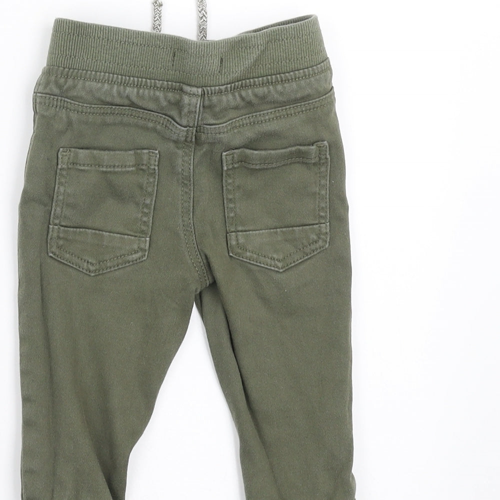 Primark Boys Green  Denim Jogger Jeans Size 9-12 Months