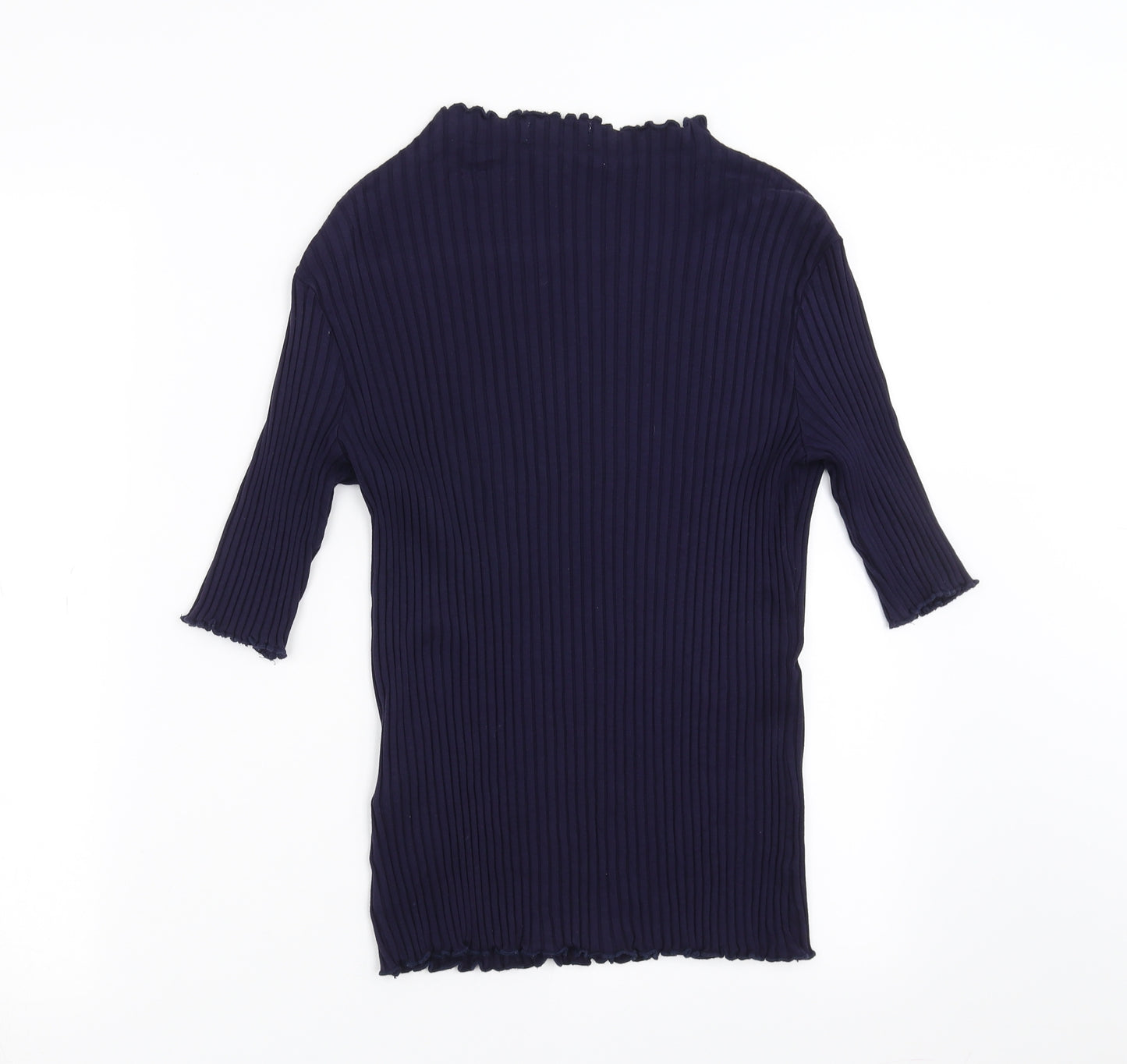 Warehouse Womens Blue   Basic T-Shirt Size 16