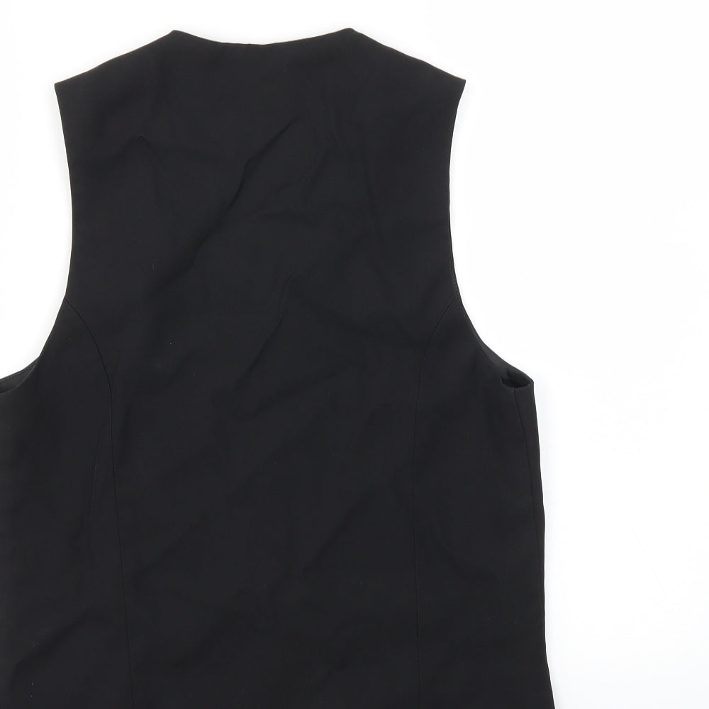 Alexandra Womens Black   Jacket Suit Waistcoat Size 10