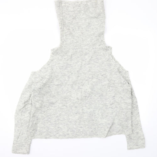 New Look Womens Grey   Pullover Jumper Size M