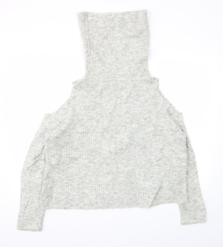 New Look Womens Grey   Pullover Jumper Size M