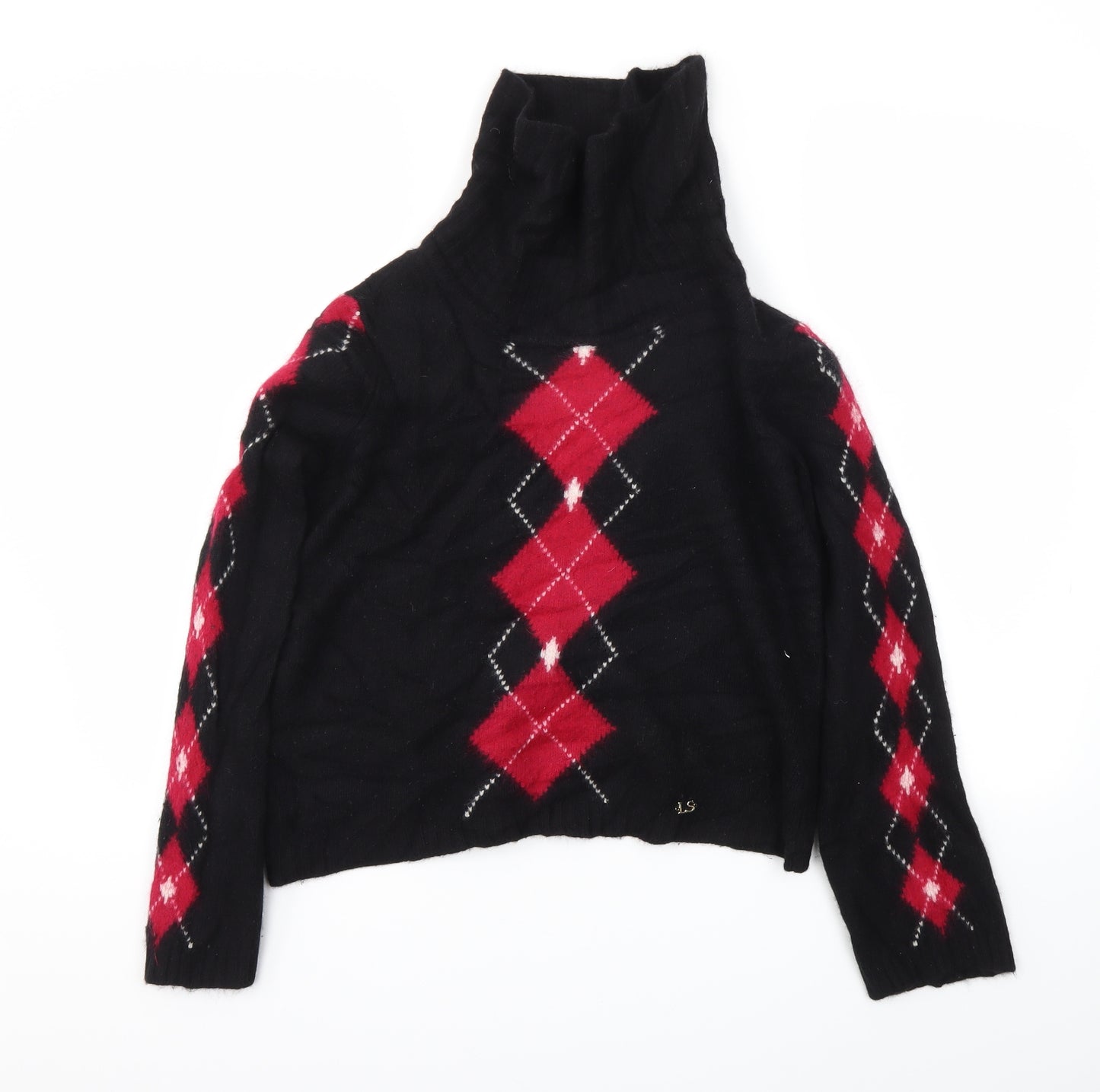 Luisa Spagnoli Womens Black   Pullover Jumper Size S