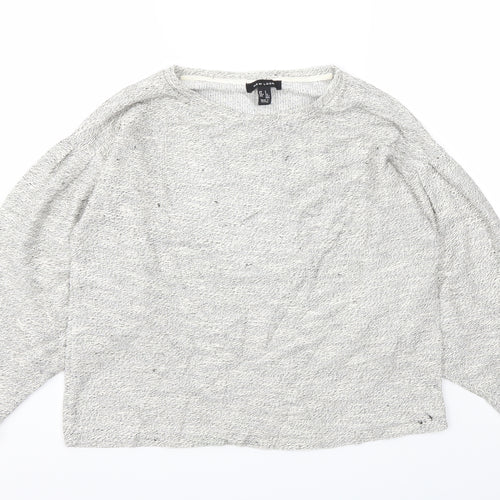 New Look Womens Grey   Pullover Jumper Size S