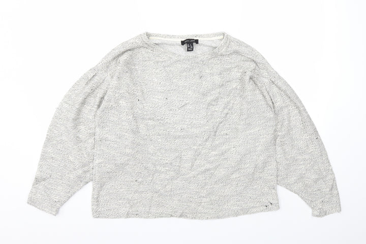 New Look Womens Grey   Pullover Jumper Size S