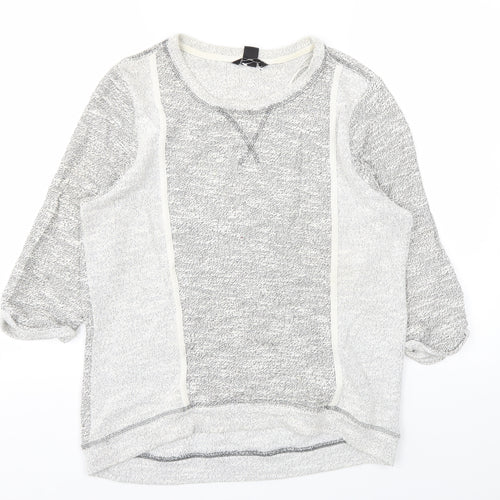 H&M Womens Grey   Basic T-Shirt Size S