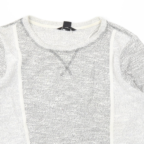 H&M Womens Grey   Basic T-Shirt Size S