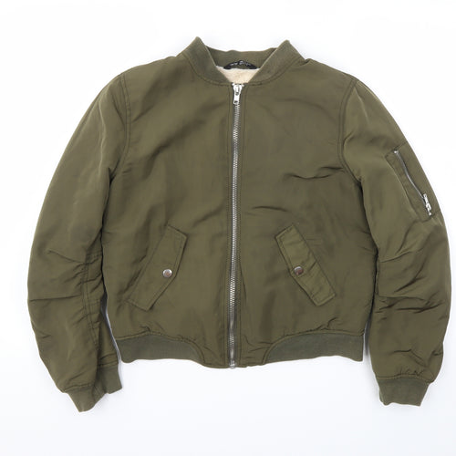 Select Womens Green   Jacket Coat Size 12