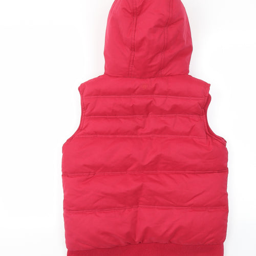 Fat Face Girls Pink   Gilet Coat Size 12-13 Years