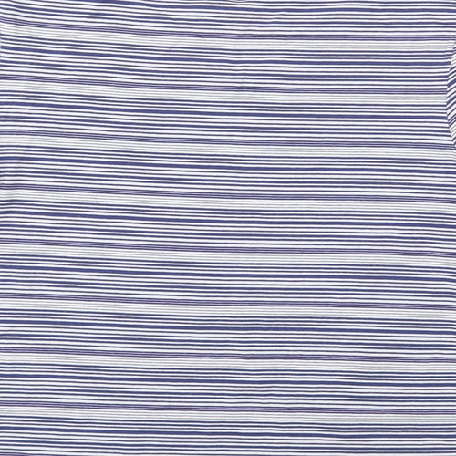 Jack Wills Womens Blue Striped  Basic Polo Size 10