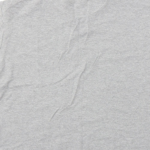 Cedar Wood State Mens Grey    T-Shirt Size S