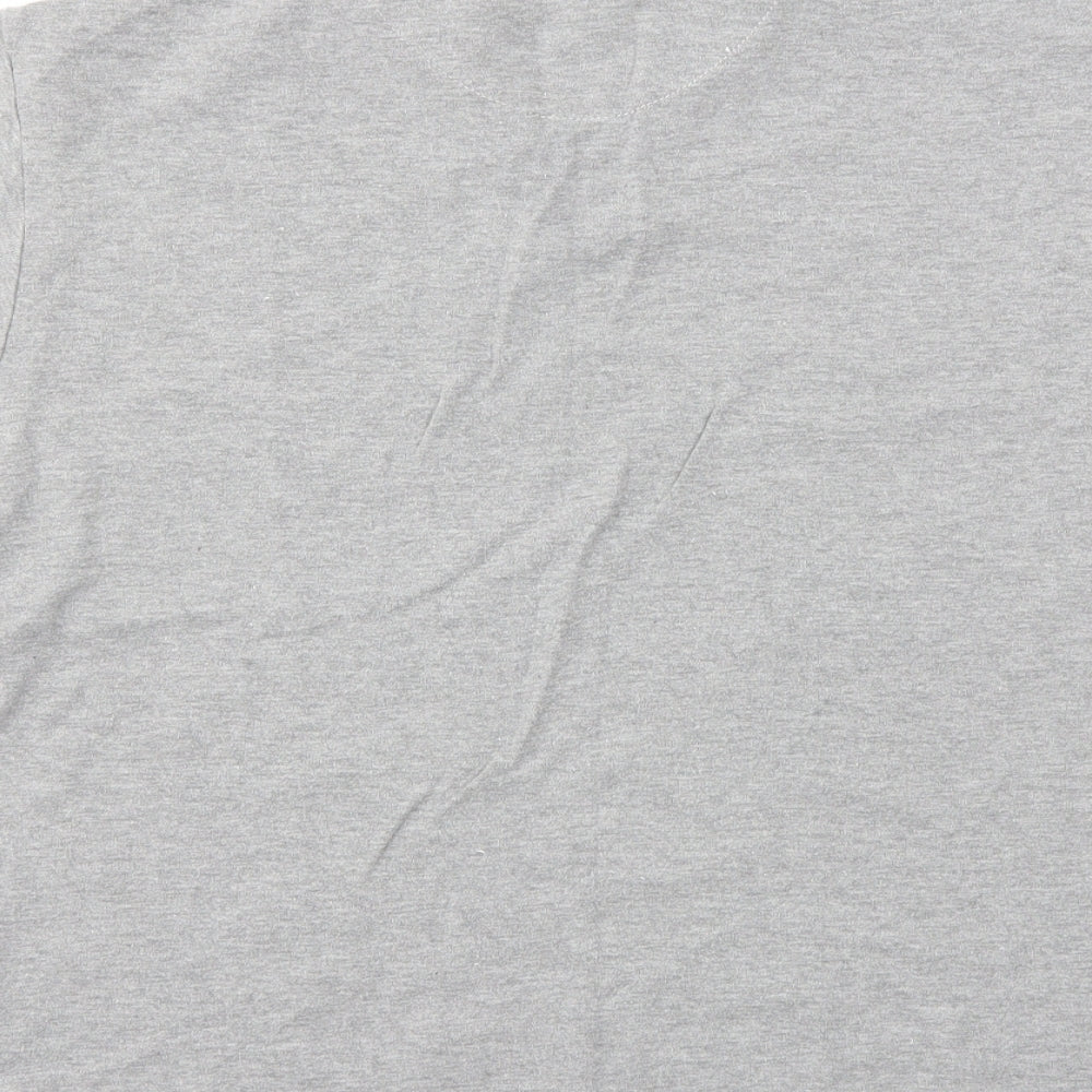 Cedar Wood State Mens Grey    T-Shirt Size S