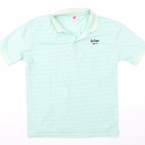 Lee Cooper Mens Green    Polo Size M