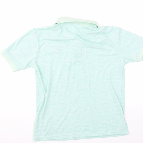 Lee Cooper Mens Green    Polo Size M