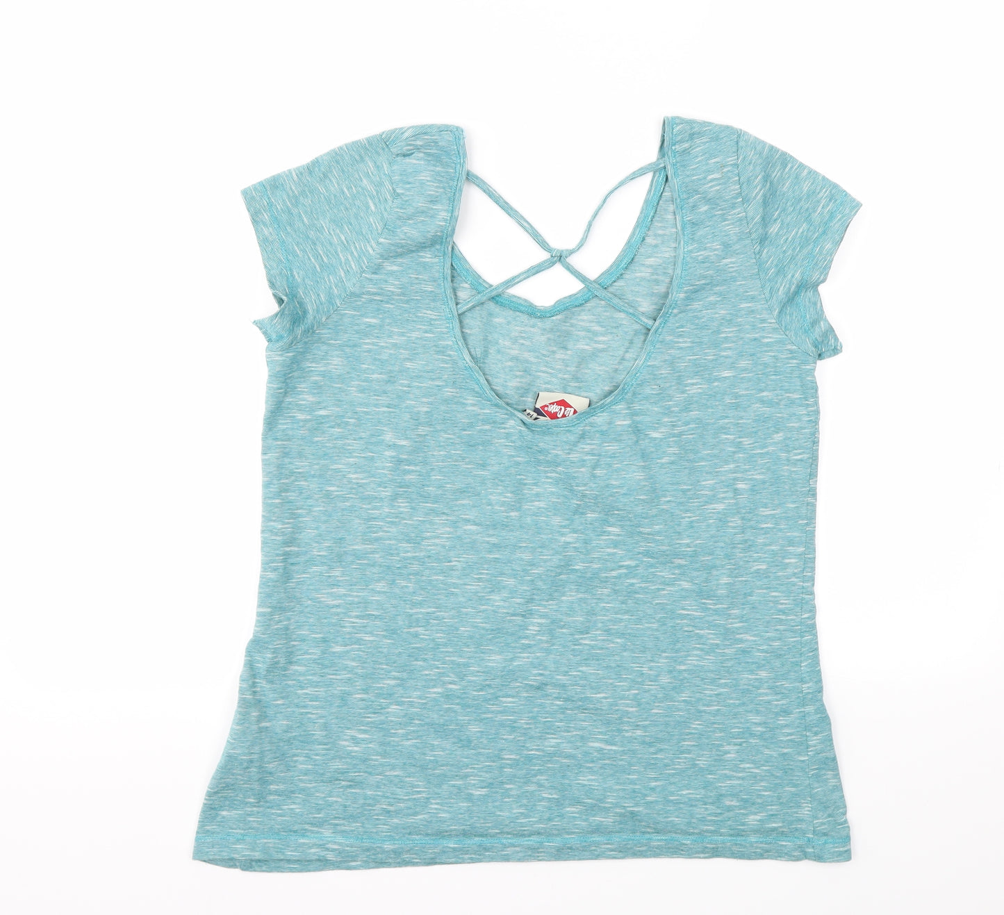 Lee Cooper Womens Blue   Basic T-Shirt Size 14