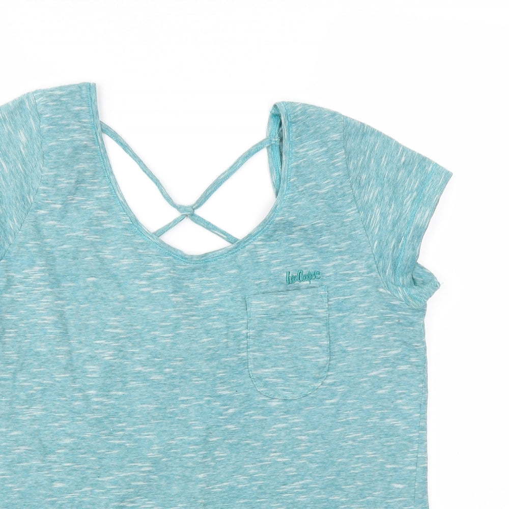 Lee Cooper Womens Blue   Basic T-Shirt Size 14