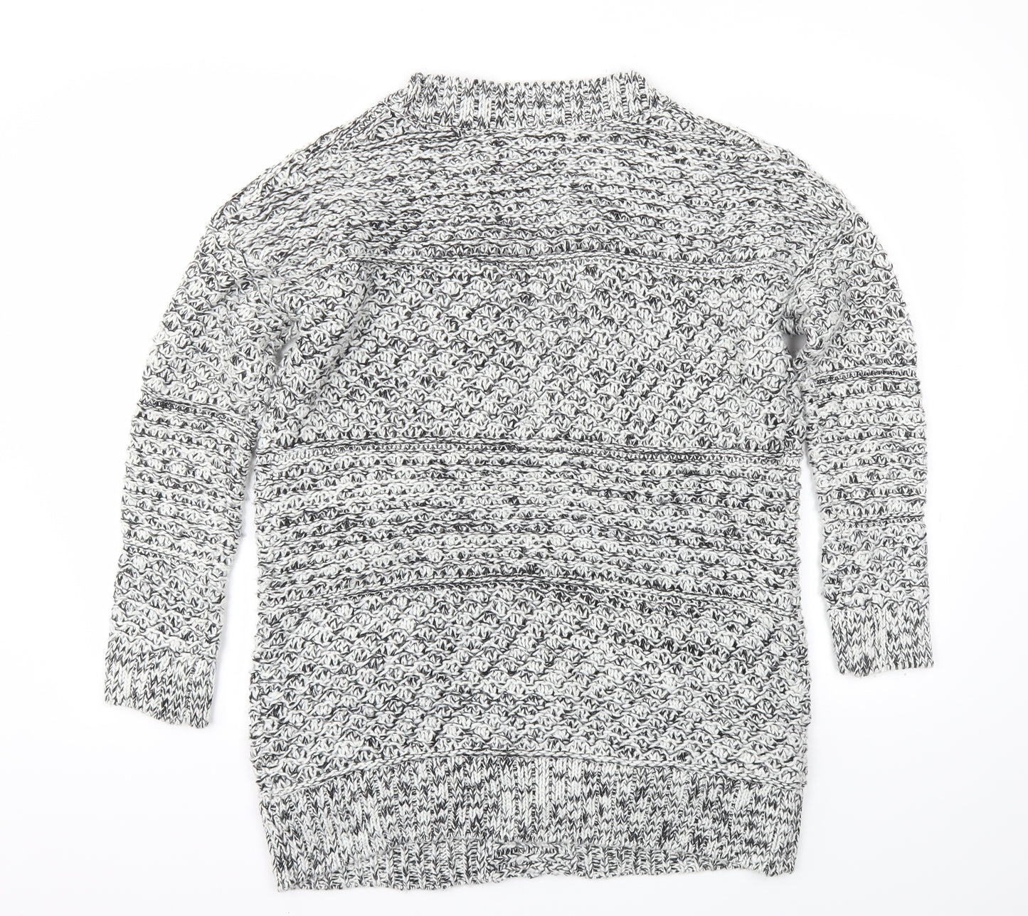 Papaya Womens Grey   Cardigan Jumper Size S