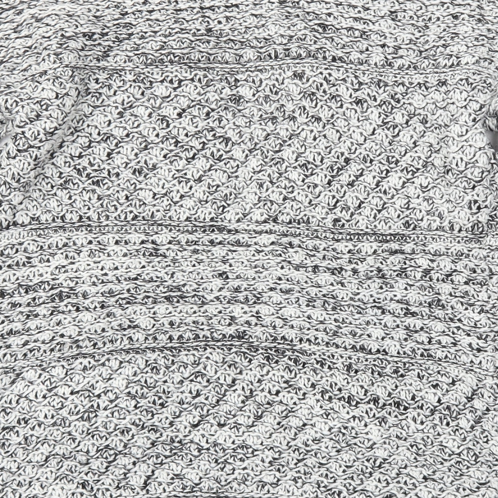 Papaya Womens Grey   Cardigan Jumper Size S