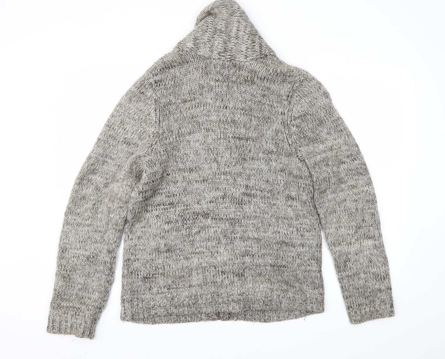 Topman Mens Brown   Full Zip Hoodie Size S