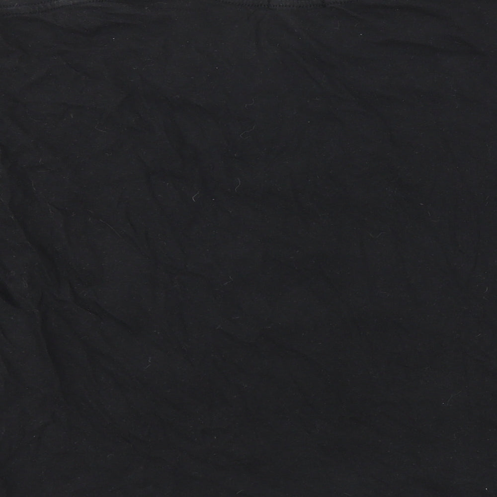 Pretty Little Thing  Womens Black   Basic T-Shirt Size M