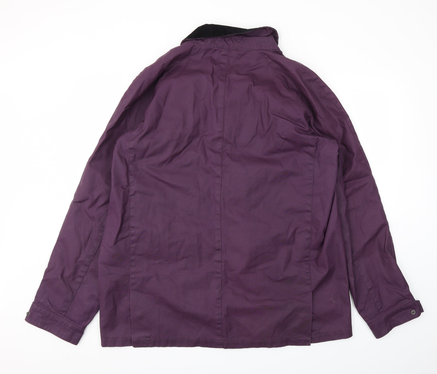 Cotton Traders Mens Purple   Jacket Coat Size XL