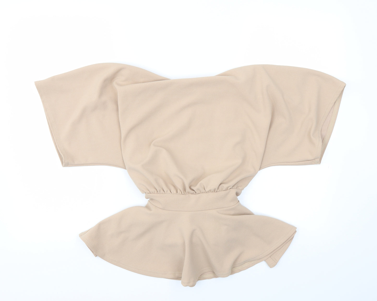 Pink Boutique Womens Beige   Basic T-Shirt Size 8