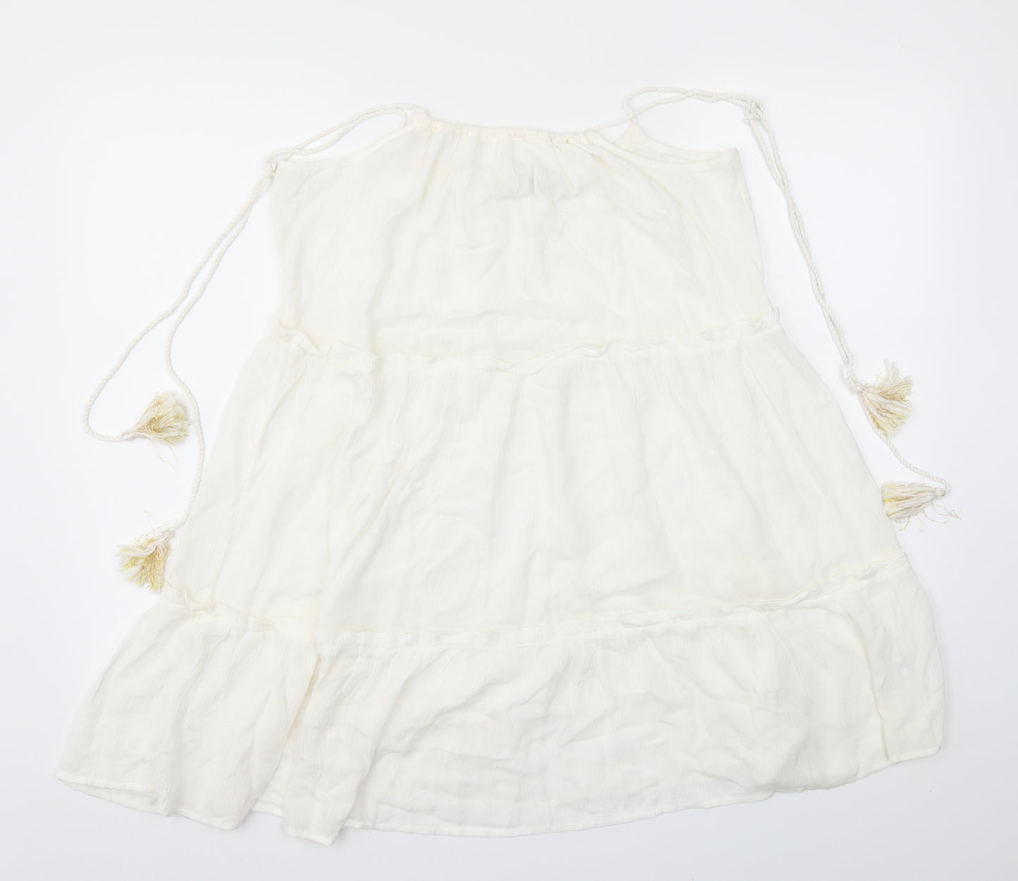 George Womens Ivory   Fit & Flare  Size M