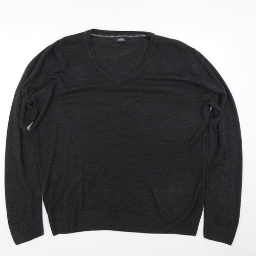 Easy Mens Grey   Pullover Jumper Size XL