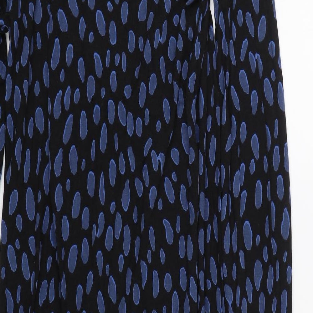 George Womens Blue Animal Print  Cardigan Jumper Size 10