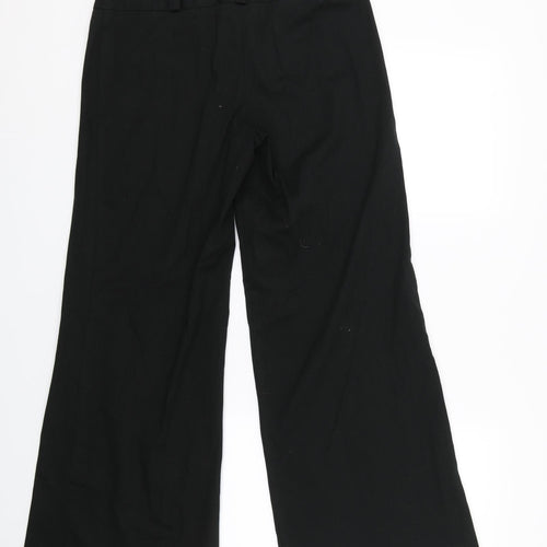 Dorothy Perkins Womens Black   Trousers  Size 12 L28 in