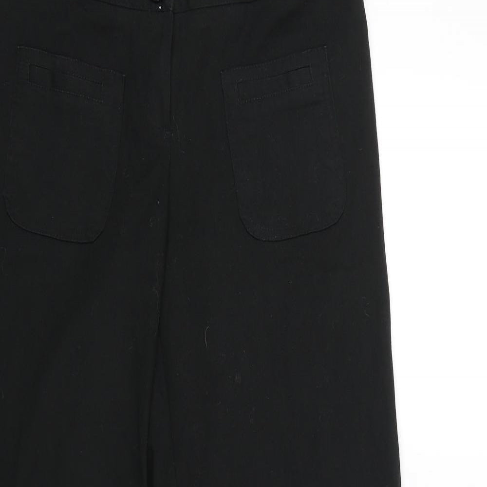 Dorothy Perkins Womens Black   Trousers  Size 12 L28 in