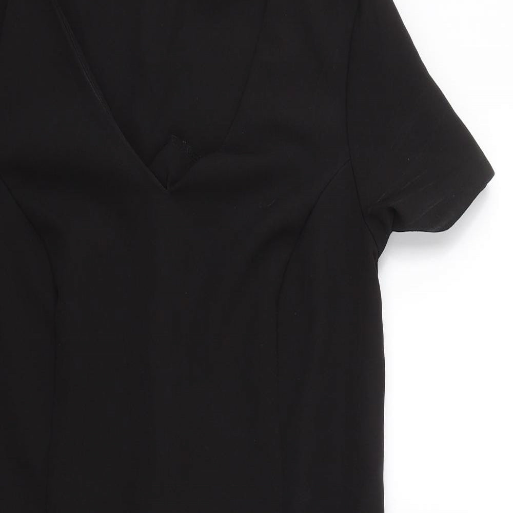 F&F Womens Black   T-Shirt Dress  Size 10  - Workwear