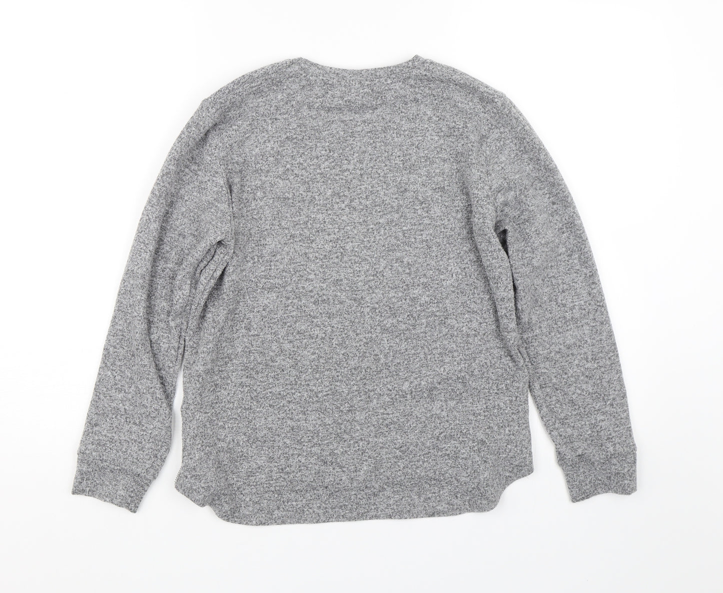 Matalan Girls Grey   Pullover Jumper Size 12 Years  - Love