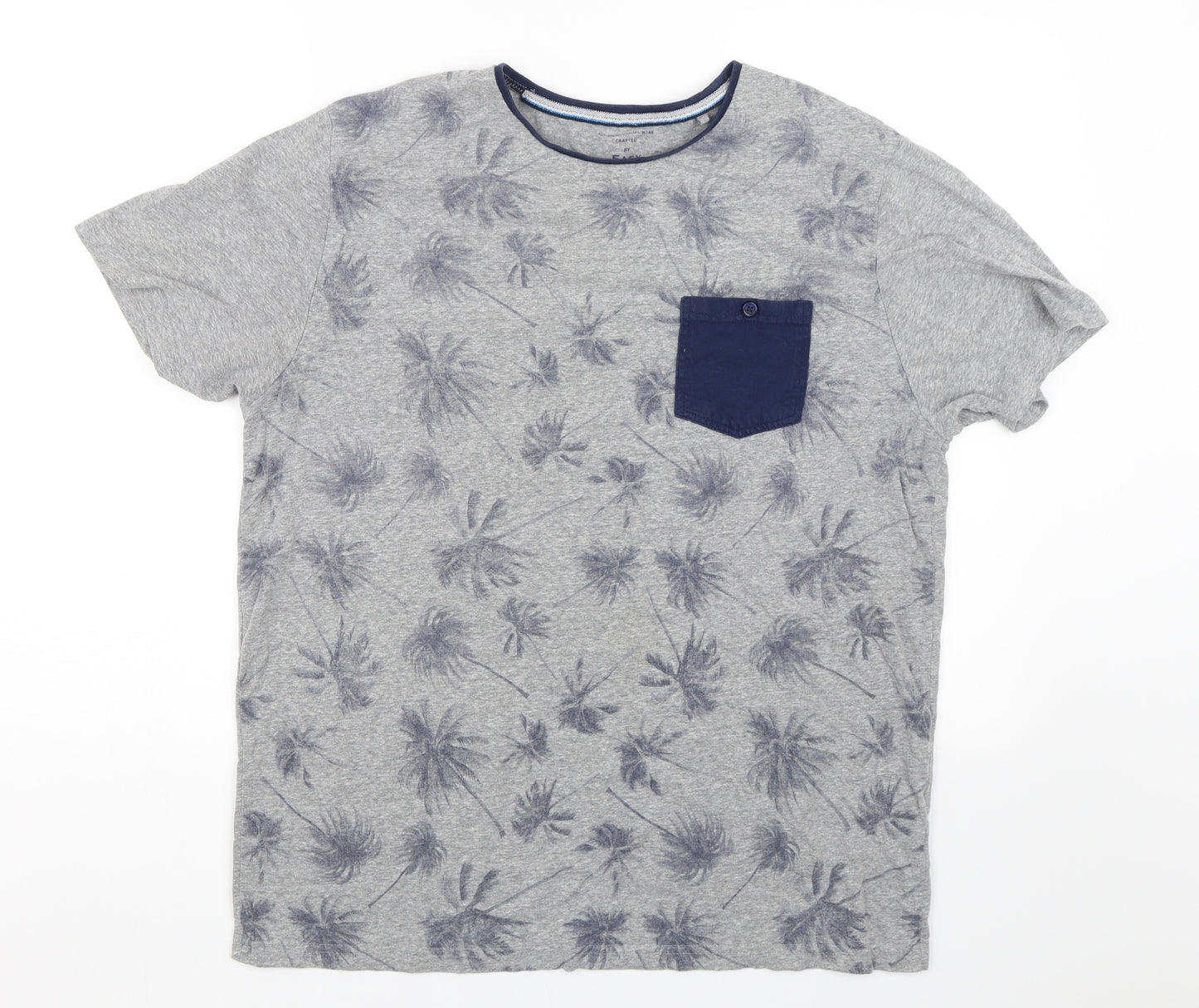 Matalan Mens Grey    T-Shirt Size XL  - Summer