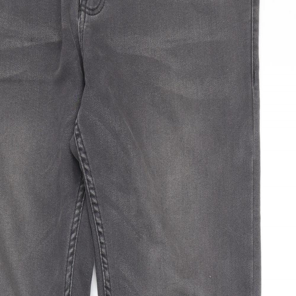 Avenue Mens Grey  Denim Straight Jeans Size 34 L29 in
