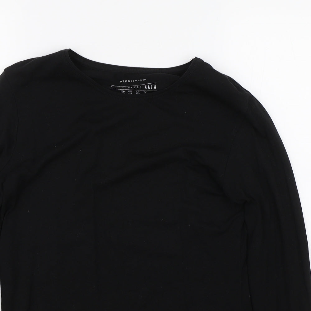 Atmosphere Womens Black   Basic T-Shirt Size 14