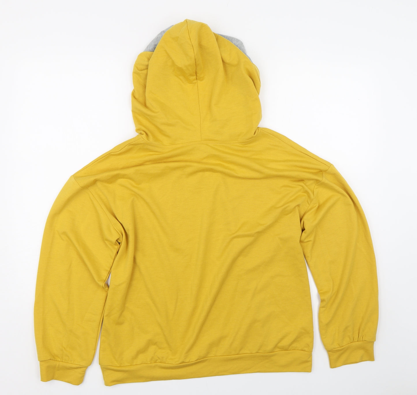 Preworn Womens Yellow   Pullover Hoodie Size M