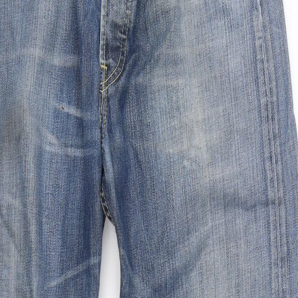 Levis Mens Blue  Denim Straight Jeans Size 30 L27 in