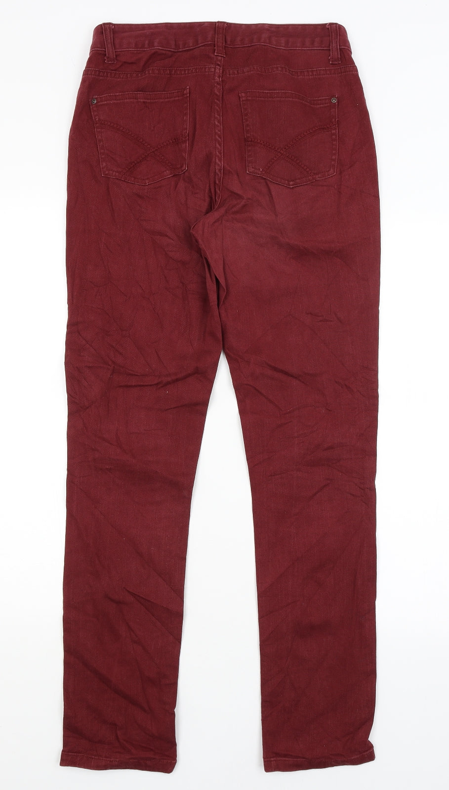 Tchibo Womens Red   Straight Jeans Size 8 L30 in