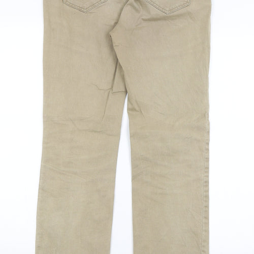 Osika Womens Brown   Trousers  Size 32 in L29 in
