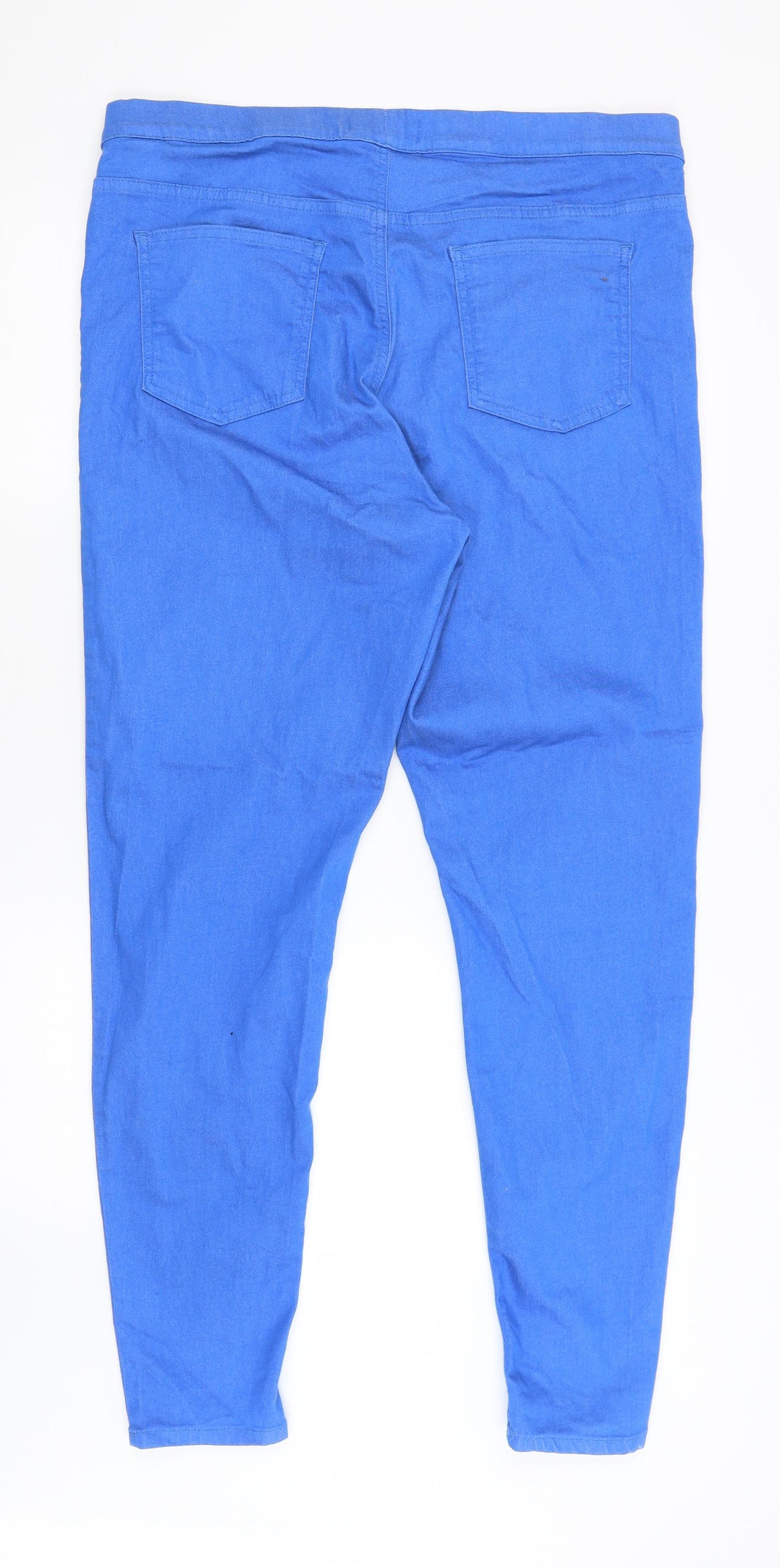 M&S Womens Blue   Jegging Jeans Size 18 L29 in