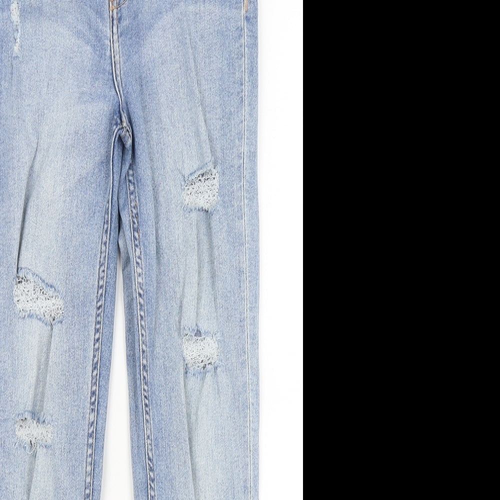 Divided Womens Blue   Capri Jeans Size 8 L23.5 in