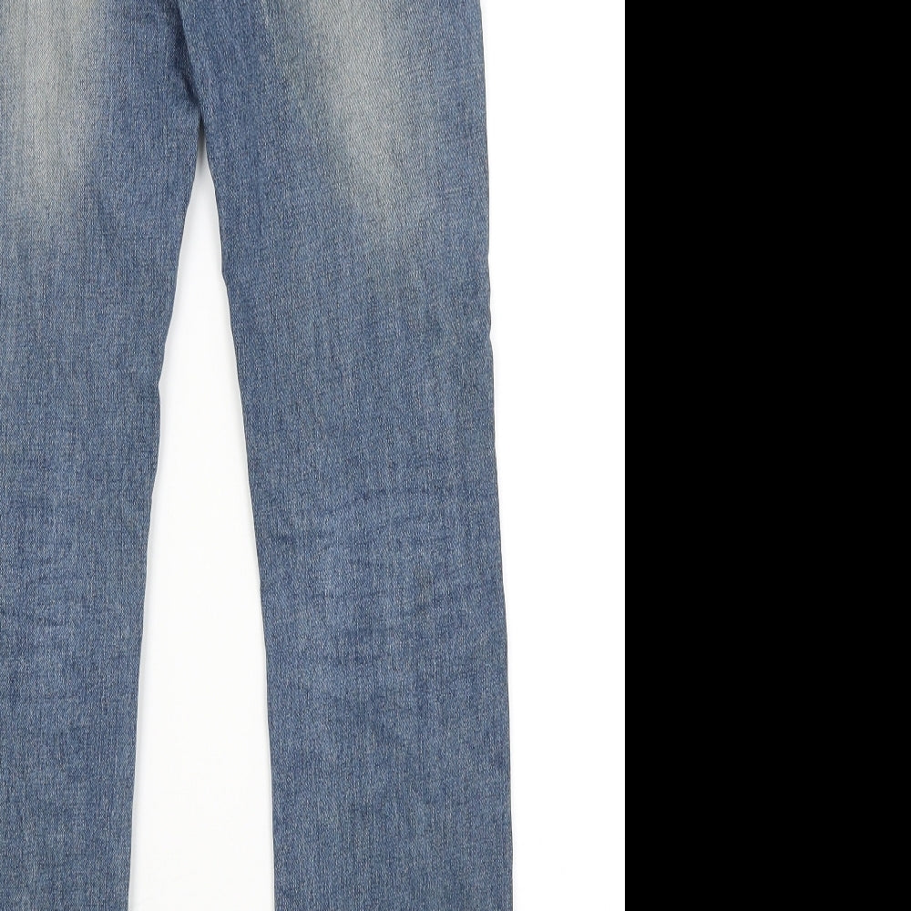 CIC Womens Blue   Straight Jeans Size 8 L31 in