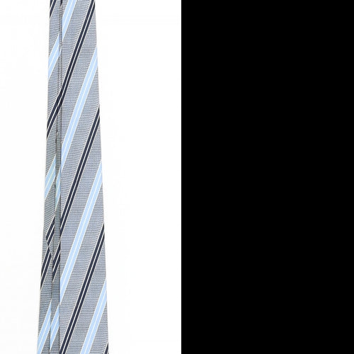 George Mens Blue Striped   Tie One Size