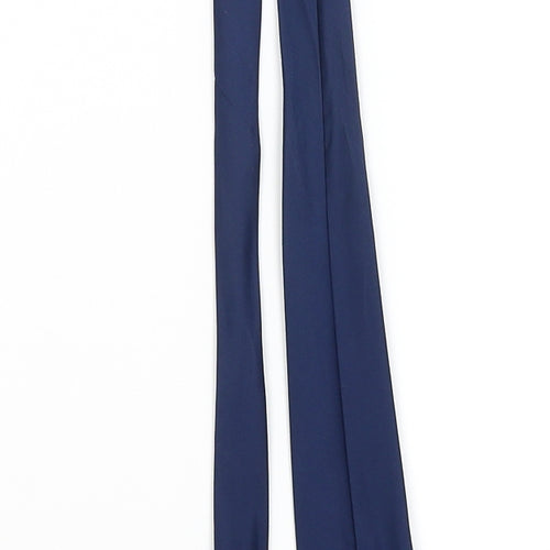 DAMON Mens Blue Grenadine  Pointed Tie One Size