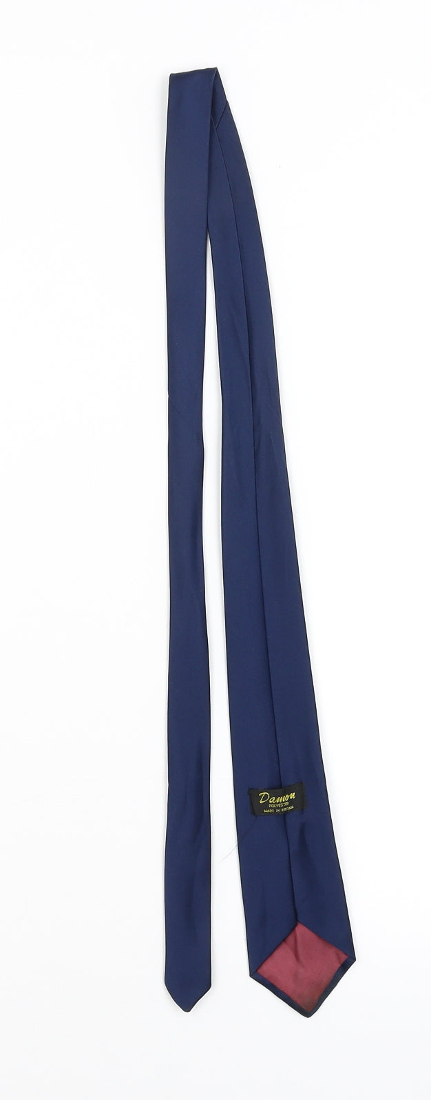 DAMON Mens Blue Grenadine  Pointed Tie One Size